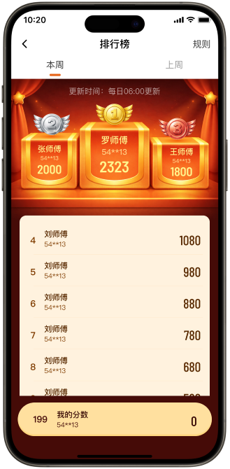 等单消消乐排行榜界面。